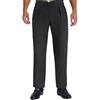 TiaoBug Pantaloni Danza Latina Moderna Jazz Uomo Pantalone da Sala da Ballo Latino Americano Tango Pantaloni Danza Samba Rumba Salsa Pratica Prestazione Abito Competizione Nero L