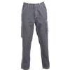 Ergos Workwear JRC Vigo Man Pantalone da Uomo Multitasche 100% Cotone Tessuto Prelavato da Lavoro (IT, Testo, L, Regular, Regular, Standard, Grigio)