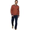 RAGNO Pigiama uomo in puro cotone caldo art. U839N1-50, Arancione