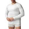 SalGiu Maglia Intima Taglie Forti (2 Pezzi) Lana e Cotone Uomo Termica Manica Lunga Girocollo Invernale (7)
