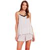 Noidinotte; more than pyjamas Noidinotte - Pigiama Donna Viscosa Elegance - S Panna Pois