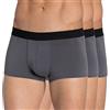 Sloggi for men - Slm Travel Hips. C3P (1Pj88), Slip da Uomo, Grigio(Grau (Smoke 59)), M