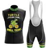Mydawan Completo Ciclismo Uomo Estivo Abbigliamento Bici MTB Maglia Ciclista Senza Maniche,Maglietta Bicicletta Gilet e Salopette Pantaloncini con 19D Gel Imbottiti,Tuta da Ciclo Asciugatura Rapida(A1,XL)