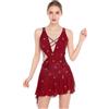 Aislor Abito da Pattinaggio Artistico sul Ghiaccio da Donna Body Danza Classica Strass Leotards Ginnastica Bodysuit Balletto Costume di Ballo Latino Samba Rumba Verde Scuro S