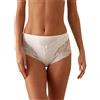 JADEA Slip Midi Donna 792 6 Pezzi - Cotone Modal e Pizzo per Comfort e Raffinatezza, Bianco, XL