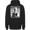 Unibly Kevin da solo a casa Home Alone | Ugly Christmas Sweater - Felpa natalizia con cappuccio, Nero , L