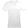 PEROFIL Uomo Active T-Shirt V Filoscozia 100% Cotone (IT 5-L, 020 Bianco)