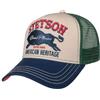 Stetson The Plains Trucker Cap donna/uomo verde 7 5/8, Verde, 6 7/8-7 3/8