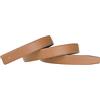 GANGTU Reversible H Microfibra Cinture in pelle Sostituzione Cinturino senza Fibbia 32mm Larghezza Marrone Blu