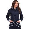 fratelliditalia.org FRATELLIDITALIA Camice Casacca Donna Lavoro Pulizie salumeria supermercato Scuola Asilo Slim Rosso L