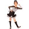 YXYjLb Vestito Da Ballo Latino For Ragazze Top A Maniche Lunghe + Set Gonna, Costume Da Concorso Di Ballo Latino For Spettacoli For Bambini Rumba Samba Carnevale Ballo Di Fine Anno(120cm)