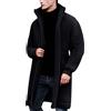Duohropke, maglione lungo da uomo, a maglia, cardigan alla moda e aderente, a maniche lunghe, invernale, casual, cappotto da uomo, Ag., 3XL