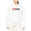 Diesel F-Reggy-Hood-DIV Peluche Maglia di Tuta, 100, XS Donna