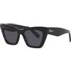 Salvatore Ferragamo SF929SN 001 Black Sunglasses Woman ZYL, Butterfly, 55