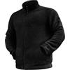 EMUKFD Giacche da uomo in pile Sherpa, con cerniera e colletto rialzato, con tasca, invernali, calde, casual, pesanti e pelose, bomber tattici, blu cielo, L