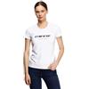 DAINESE - Essence Wordmark T-Shirt Wmn, Maglietta a Maniche Corte Girocollo, Donna, Bianco, XL