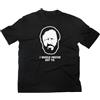 Styletex23 Slavoj Zizek I Would Prefer Not to Fun Meme T-Shirt Filosofo, Nero , L