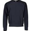 Fruit of the Loom SS024M - Felpa a manica lunga uomo, blu (deep navy), XL
