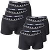 Hugo Boss Boxer Uomo Pantaloncini 6er Pacco - Boxer Slip, Elasticizzato - Scelta Colore (2X 3-Pack) - 001-schwarz, XL (X-Large) - 6-Pack