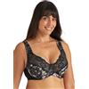 MISS MARY OF SWEDEN Fauna Reggiseno con Ferretto - Comfort e Sostegno con Coppe Imbottite 6E Black