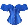 Yekdmxop Corsetto Nero Donna Elegante Nero Curvy Corsetti intimo Medievale Slim Corpetto top Stringivita Sexy Bustino corsetto Con Spalline Curvy Pirata Bustier Top Shapewear Gotico Carnevale Vampiro Halloween