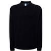 FYL Polo manica lunga - Uomo, Nero , XXL