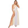 TiaoBug Abito da Pattinaggio Artistico Donna Vestito da Balletto Ballo Lirico Contemporaneo Leotards con Gonna Body da Danza Classca Ballerina Vestito da Ballo Latino Nero M