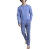 RAGNO Pigiama Lungo Uomo Cotone Felpato Art. U960NU