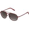 STING SST0045506F5 Occhiali da Sole, Rosso (Rojo), 55.0 Uomo