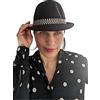 Terrapin Trading Krung Thai Ska Hat - Black Porkpie 2Tone Music Festival OI! Rude Boy Trilby Grande USA7.25