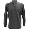 BE BOARD Polo Manica Lunga Taglie Forti Jersone Carbon Brush Invernale 9026C Colore Grafite (4XL)