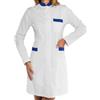 Grafiche Pilia Industria Grafica Camice Dottore Donna Personalizzabile Online Bianco Nome Personalizzato con Ricamo Incluso (S)