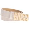 GUESS Gerty Pant Belt W85 Cream White