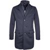 VEQUÈ Giubbotto Uomo Invernale Sartoriale Lungo Giacca Zip Tasche Casual Impermeabile Elegante (IT, Numero, 48, Regular, Regular, Blu 2)