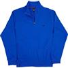 U.S. Grand Polo Equipment & Apparel Felpa Uomo Aperta con Cerniera Tasche Leggera Garzata Taglie Forti 3X 4X 5X 6XL (3XL - Azzurro)