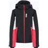 Colmar Giacche Ragazza Giacca da Sci Teens Colorblock in Ovatta - Nero