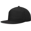 LiuSuper XXL Snapback Cappelli da uomo, cappello piatto da uomo, cappello da camionista regolabile in rete per donne grande testa, nero, taglia unica