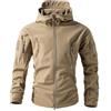 RUMAOZIA - Giacca da lavoro da uomo, in pile, con cappuccio, da esterno, da pesca, in stile camouflage, invernale, con tasche, antivento, calda, da escursionismo, da campeggio, da trekking, da caccia