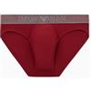 Emporio Armani Slip da Uomo con Logo Lucido, Blu, M, Blu, M