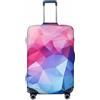 Mexpekil, copertura elastica per valigie, protezioni per bagagli, universale, copertura per trolley da viaggio, Ciambelle colorate, M Fit 22-24 Inch Luggage