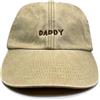 Vivian Flytrap Unisex Daddy Cappellino da Baseball Ricamato Lavato - Beige