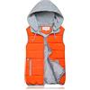 Generic Gilet da Lavoro Uomo Invernale Imbottito Trapuntato Imbottito con Cappuccio con Zip Cappotto Trekking Casual Sportivo Parka Caldo Imbottito Invernale