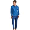 Il Granchio Pigiama Uomo Cotone gp1114 (IT, Testo, M, Regular, Regular, Denim)