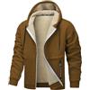 Modaworld Uomo Giubbotto Pelle Piumino Uomo 100 Grammi Parka Giacca Imbottita Giubbino Winter Jacket Men
