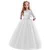 NaLatia Vestito Elegante da Ragazza Festa Cerimonia Matrimonio Damigella Donna Sposa Prima Comunione Battesimo Carnevale Cocktail Ballerina Prom Abiti Lunghi per Bambini Bambina Fiore Ragazze Vestito