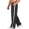 Deyeek Pantaloni da Jogging, Pantaloni da Allenamento da Uomo, Apertura Laterale, Pantaloni Lunghi da Corsa con Tasche, Pantaloni da Basket, Pantaloni per Il Tempo Libero