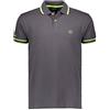 Baci & Abbracci Polo Uomo Mezza/Manica BACI&ABBRACCI 95% Cotone 5% Elastan BAM1421 (Piombo, L)