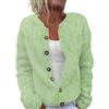 Gienslru Cardigan Estivo da Donna, Golfino a Lungo Maniche con Scollo Aperto sul Davanti Maglieria Leggero Cappotto, Casual Coprispalle Giacca Softshell Autunno