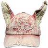 HAISENG Cappello da baseball con orecchie di animale per adulti, unisex, per autunno, primavera, baseball, all'aperto, casual, invecchiato, hiphop, danza, per tutte le età, B, Taglia unica
