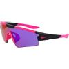 Nike CLOAK EV24005 011 Matte Black/Infrared Mirror Sunglasses Kid Iniettato, Shield, 57